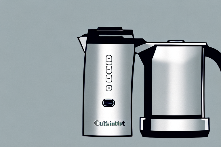 A cuisinart 12-cup programmable coffee maker with its components and features