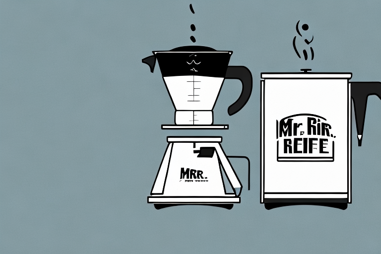 A mr coffee 4-cup coffee maker