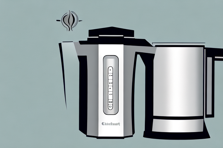 A cuisinart ss-15 combo coffee maker with all its components and features